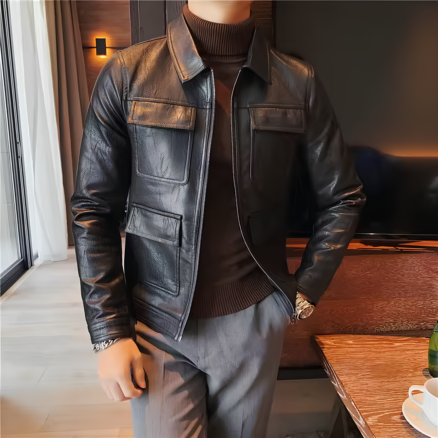 Valdoró Leather Jacket