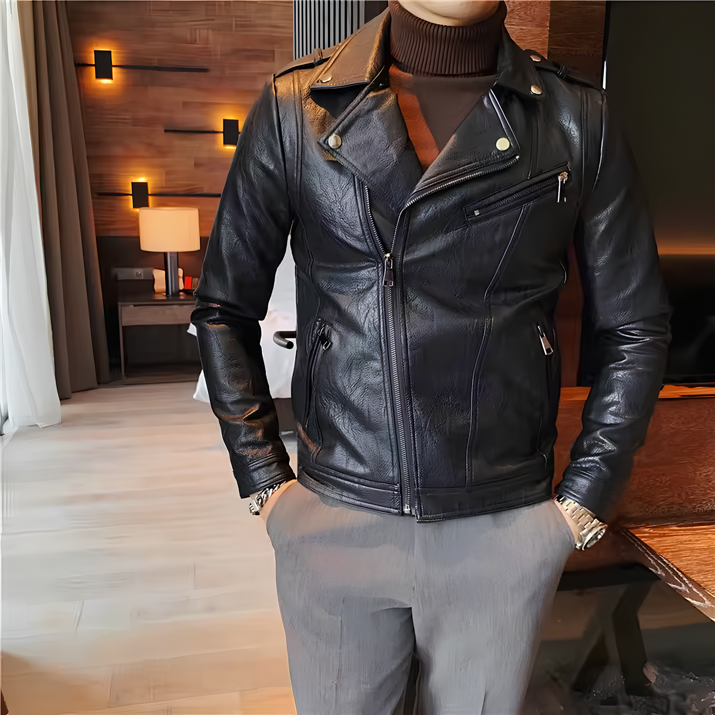 Valdoró Leather Jacket