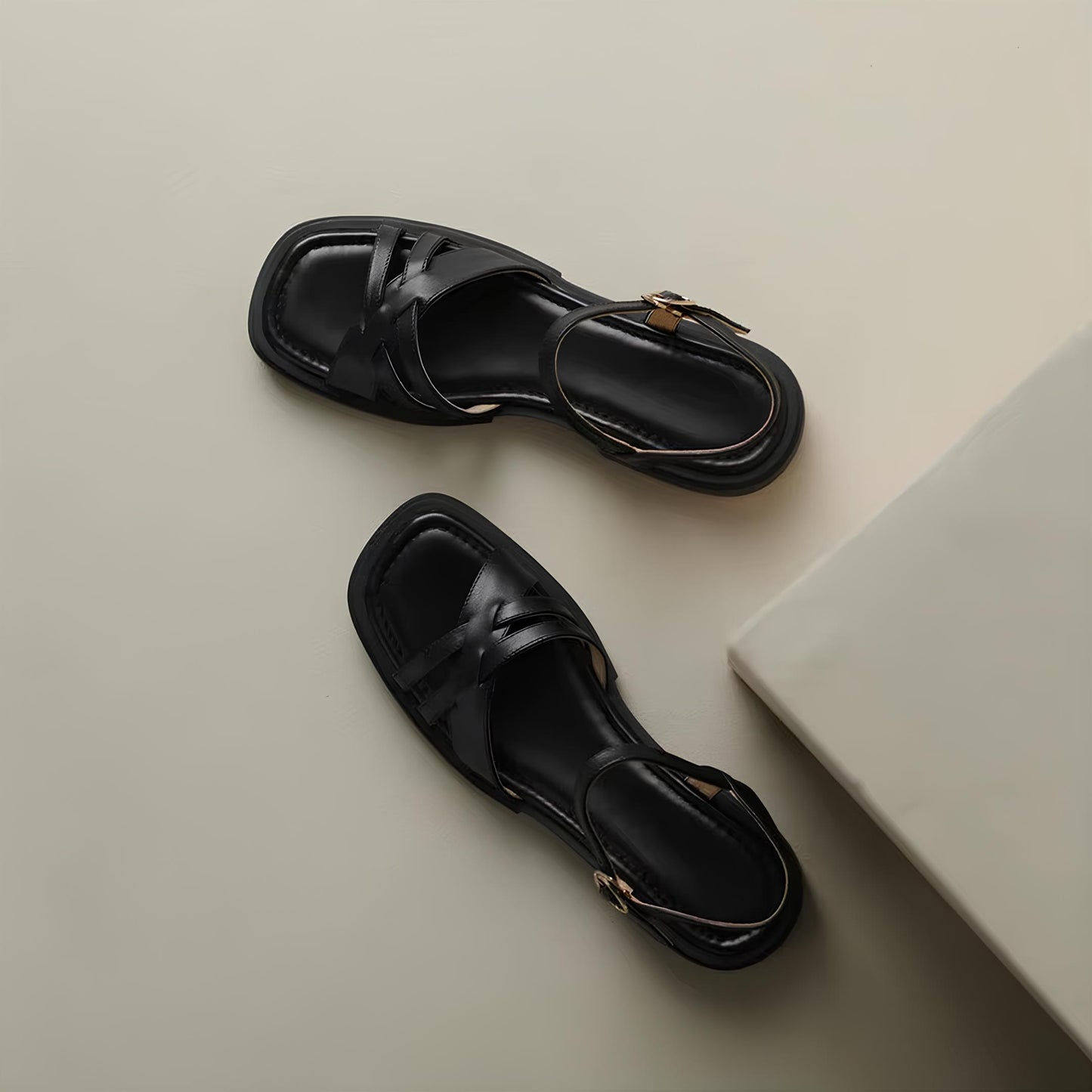 Velia Low Heel Sandals