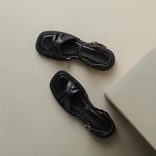 Velia Low Heel Sandals