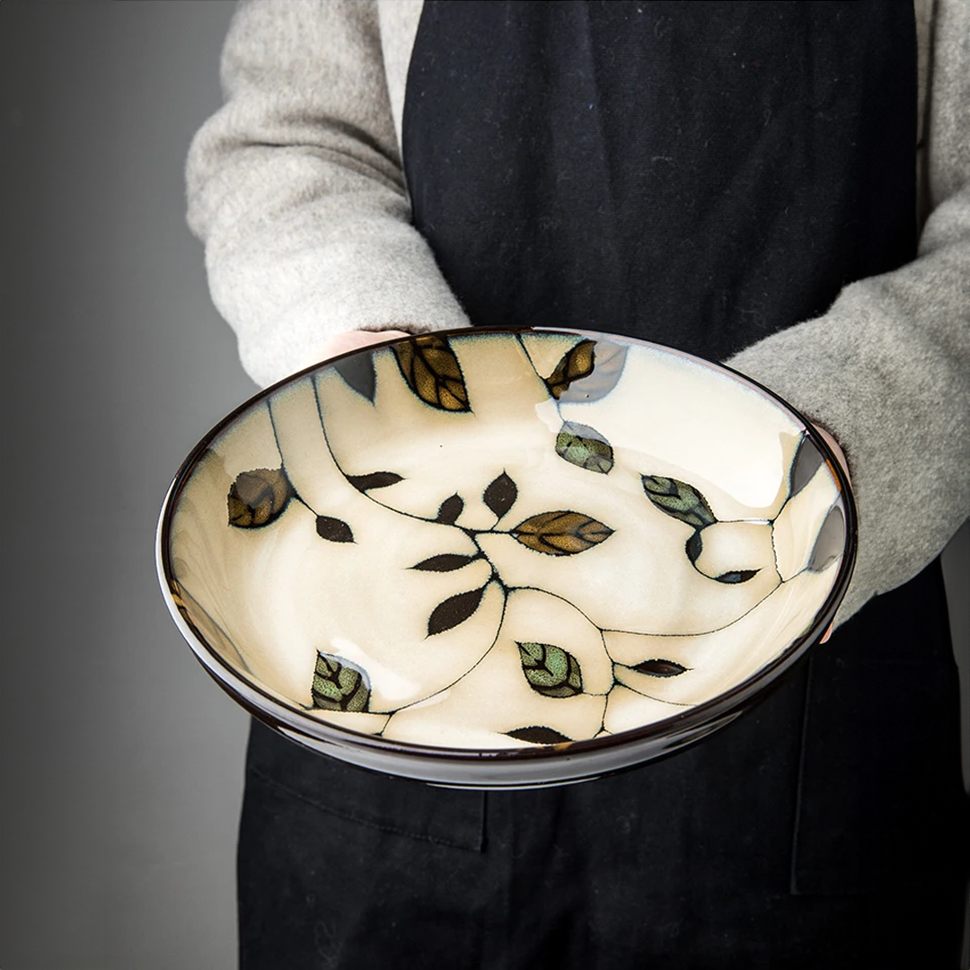 Vintage Hand-Painted Plate