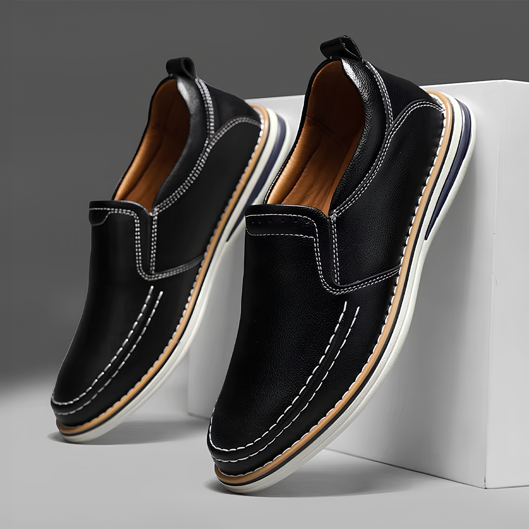 Oxfórd Leather Loafers