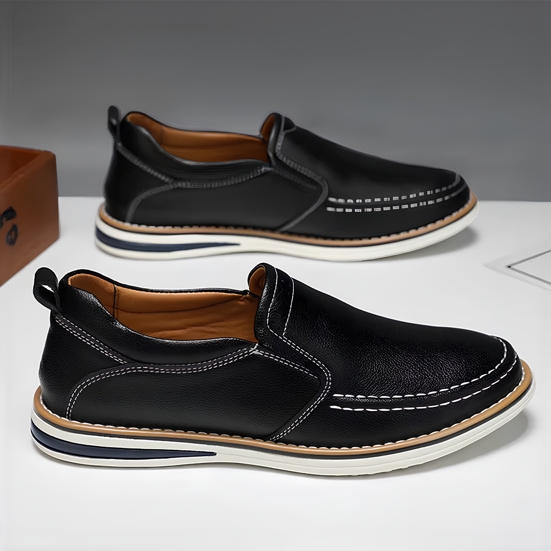 Oxfórd Leather Loafers